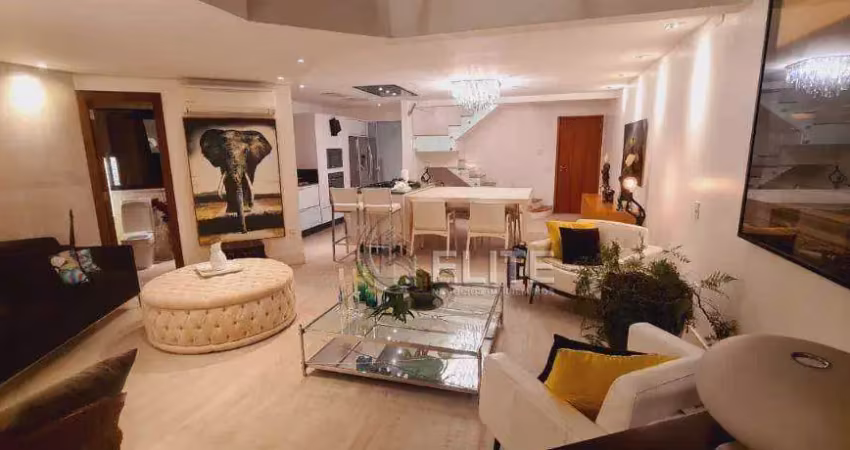 Apartamento duplex com 2 dormitórios à venda, 169 m² por r$ 1.890.000,00 - jardim - santo andré/sp