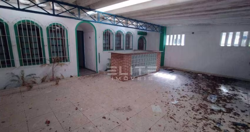 Casa para alugar, 281 m² por R$ 7.265,19/mês - Jardim - Santo André/SP