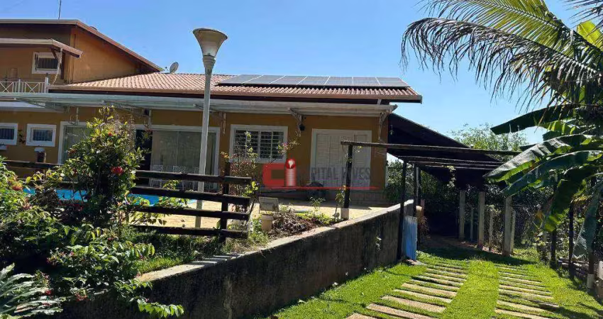 Chácara com 3 dormitórios à venda, 1033 m² por r$ 1.300.000 - chácaras santo antônio do jardim - jaguariúna/sp