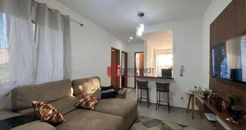 Apartamento com 2 dormitórios à venda, 55 m² por R$ 280.000,00 - Vila Primavera - Jaguariúna/SP