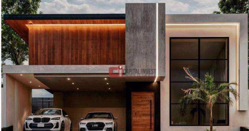 Casa com 3 dormitórios à venda, 206 m² por R$ 1.600.000,00 - Jardim Botânico - Jaguariúna/SP