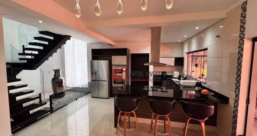 Casa com 3 dormitórios à venda, 275 m² por r$ 1.600.000,00 - residencial monte belo - santo antônio de posse/sp