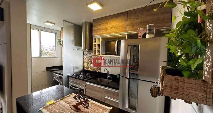 Apartamento com 2 dormitórios à venda, 49 m² por r$ 265.000 - vila carminha - campinas/sp