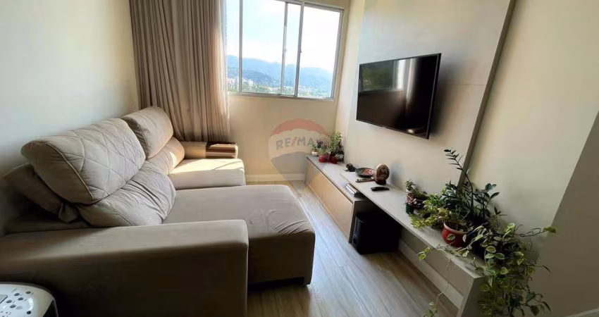 Apartamento para locação com 55m², dois dormitórios e suíte mobiliado, no Spazio Mirassol, na Vila Mogilar - Mogi das Cruzes