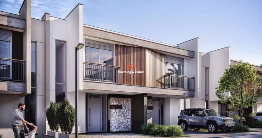 Lançamento em São Leopoldo! Casas à venda no Condomínio Hom Enjoy Living - bairro Morro do Espelho