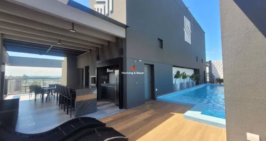 Apartamento à venda em campo bom, centro - semimobiliado - residencial the one