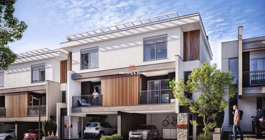 Lançamento em São Leopoldo! Casas à venda no Condomínio Hom Enjoy Living - bairro Morro do Espelho