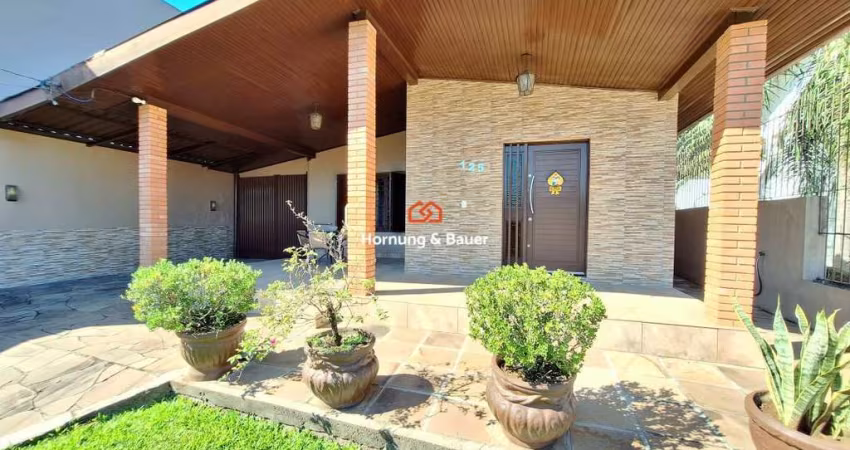 Casa PLANA à venda, toda MOBILIADA no bairro Jardim Mauá em Novo Hamburgo.
