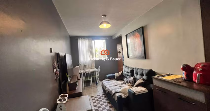 Apartamento térreo com dois quartos no Bairro Operário.