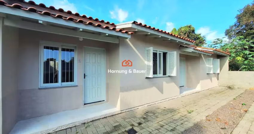 Duas casas à venda no mesmo terreno, bairro campestre em são leopoldo.
