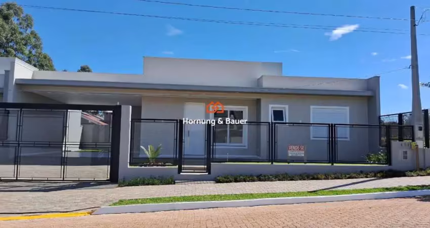 Casa plana e com 3 dormitórios à venda em dois irmãos, bairro industrial.