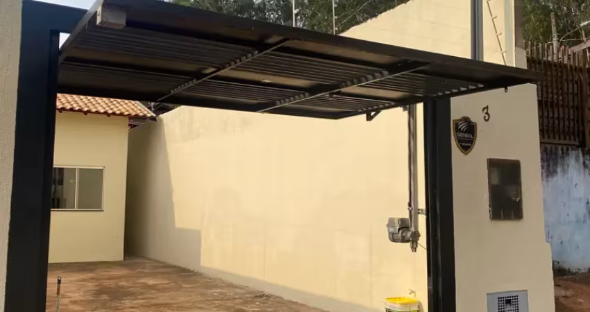 Linda casa térrea com alarme e portão automático - more no santo eugênio
