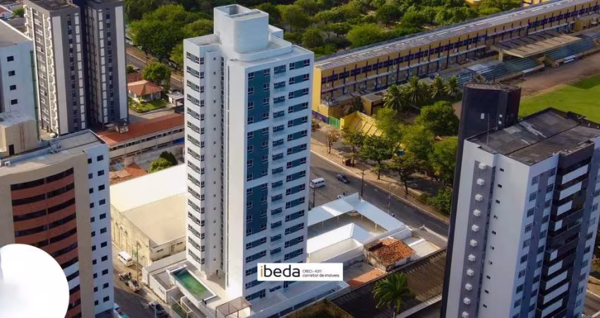 ibeda - Apartamento Nashville Lagoa Nova. Novo, pronto, sala, 1 vaga, 40m2 lazer