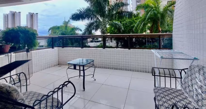 Apartamento em Lagoa Nova. Sala, varanda, 3 suítes, 3 vagas, 134m2 e planejados