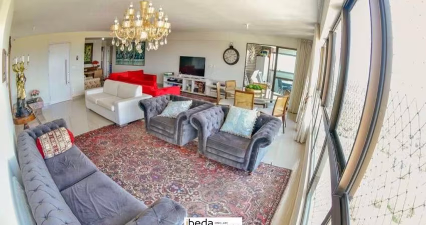 ibeda - Apartamento 4 suítes no Tirol com 222m2 alto padrão, Moura Dubeux,  4vgs