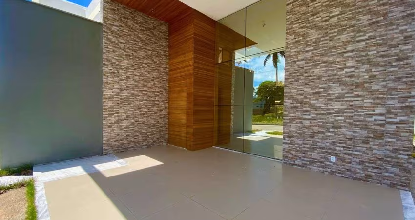 Casa no Condominio Vila Flor. Sala, estar e jantar cozinha, gourmet e 3 suites.