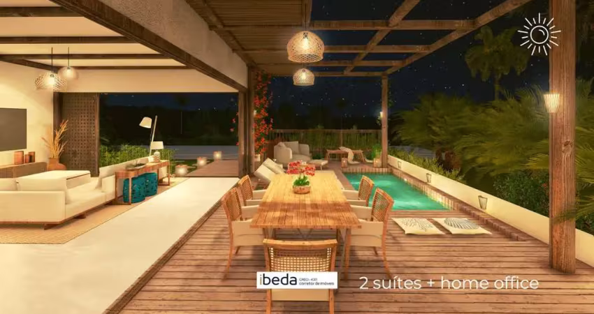 Ibeda - vela santo cristo casa à venda em são miguel do gostoso, 2 suítes 150m²