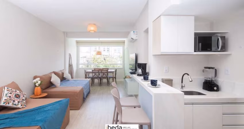 Apartamento venda 1 Dormitório 60m2  Mobiliado na Avenida Beira Mar com Vaga