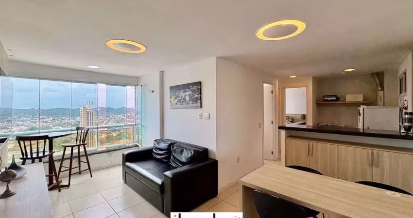 Ibeda - apartamento a venda ponta negra. sala, 2 quartos (1 suíte) vista mar, 2v