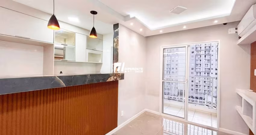 Apartamento com 2 dormitórios para alugar, 43 m² por R$ 2.459,62/mês - Luz - Nova Iguaçu/RJ