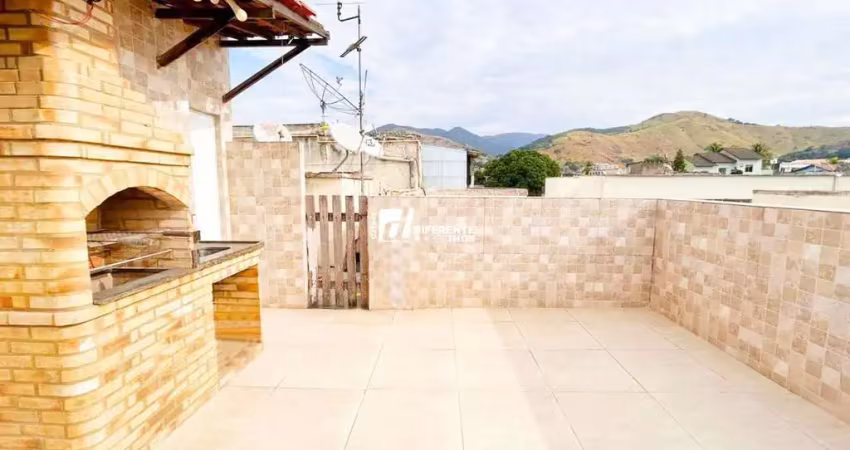 Cobertura com 3 dormitórios à venda, 60 m² por r$ 250.000,00 - centro - nova iguaçu/rj