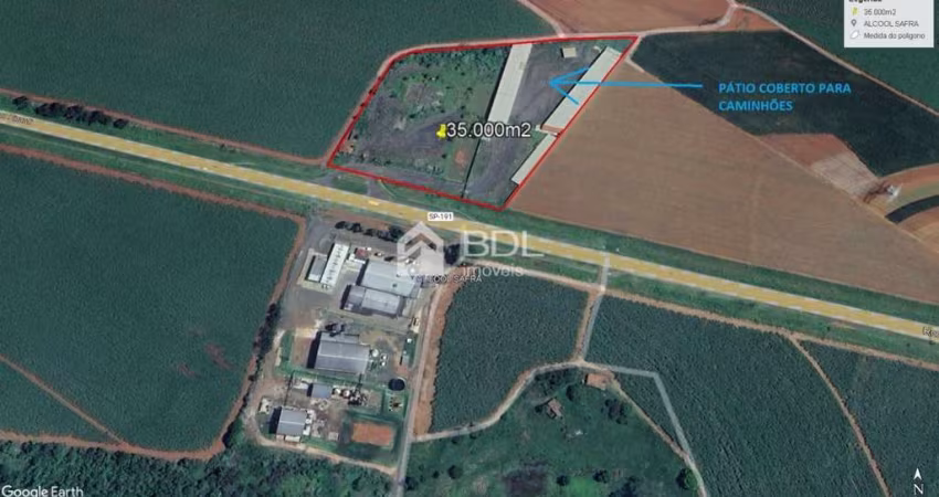 Terreno comercial à venda na 14, SP-191, Vila do Rádio, Rio Claro
