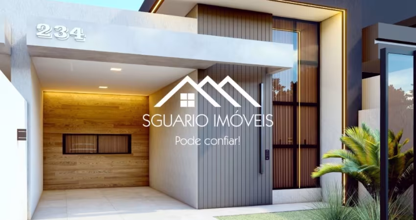 R$ 950 MIL - CASA NOVA 123 m², 3 QUARTOS (1 SUÍTE), SÃO PEDRO, SÃO JOSÉ DOS PINHAIS/PR.
