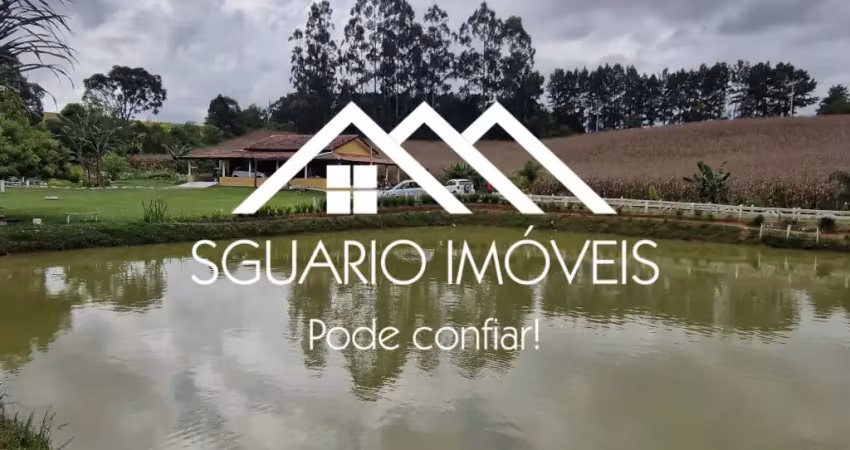R$ 650 mil (estuda troca) - chácara 18.150 m², casa, tanque de peixes c/5 nascentes, quitandinha/pr.