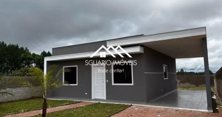 R$ 275 mil - casa 100 m², 3 qts (1 suíte), terreno 360 m², areia branca dos assis, mandirituba/pr.