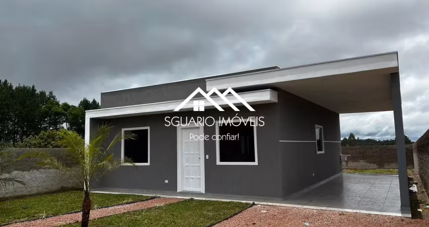 R$ 275 mil - casa 100 m², 3 qts (1 suíte), terreno 360 m², areia branca dos assis, mandirituba/pr.