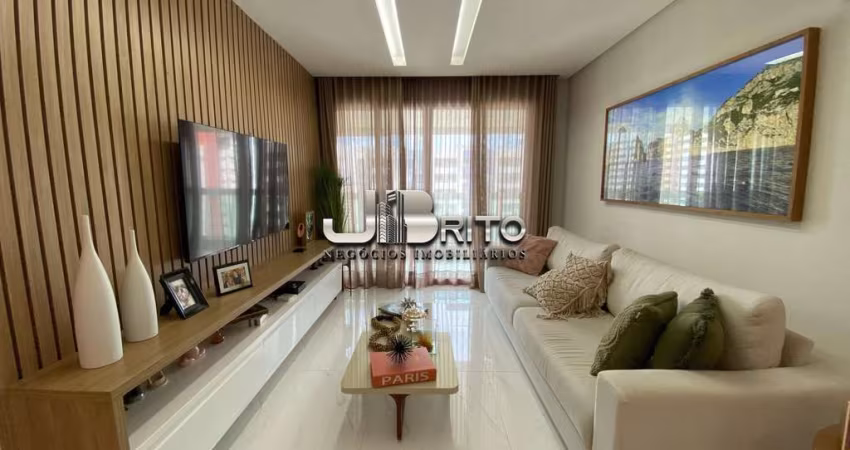 APARATAMENTO 126 M² 3 SUÍTES COM GABINETE FINAMENTE DECORADO VARANDA GOURMET, LOTEAMENTO AQUARIUS