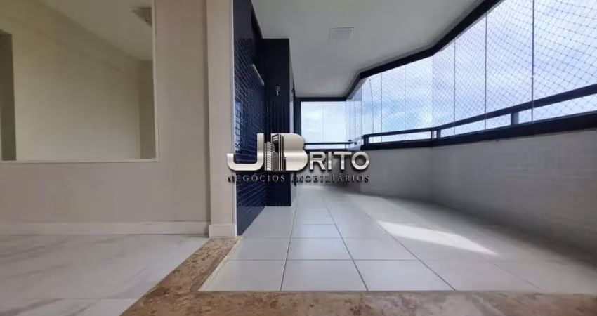 Apartamento de 2 suítes com varanda gourmet em andar alto, pituba