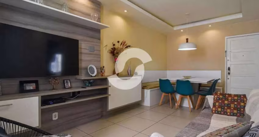 Apartamento à venda em Niterói, Icaraí, com 2 quartos, 72,48m²