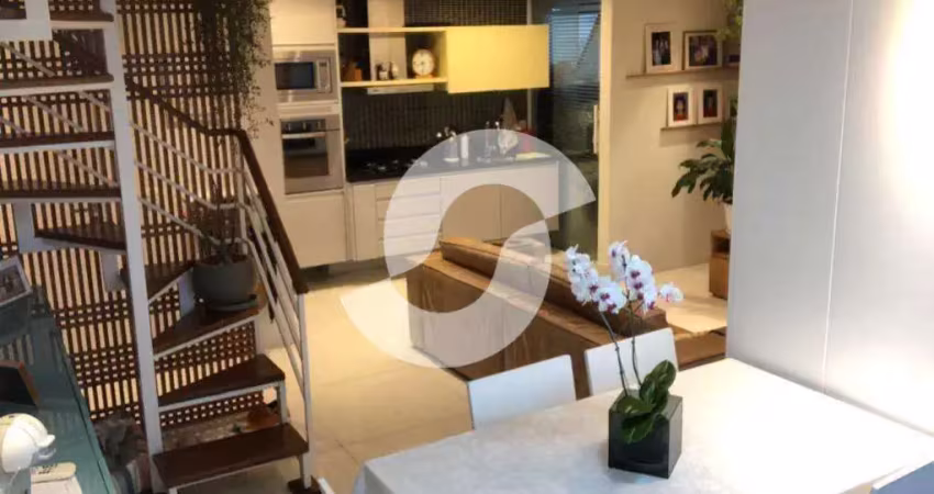 Cobertura à venda em Niterói, Icaraí, com 3 quartos, 185m²