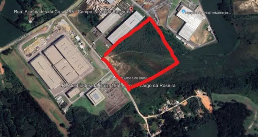 Terreno para locação em são josé dos pinhais, campo largo da roseira