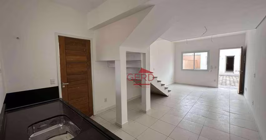 Sobrado novo com 2 dormitórios à venda, 65 m² - Chácara Rincão - Cotia/SP
