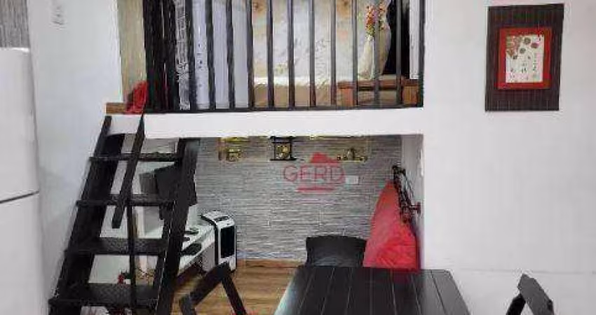 Studio com 1 dormitório para alugar, 22 m² por R$ 2.450,00/mês - Jardim Bonfiglioli - São Paulo/SP