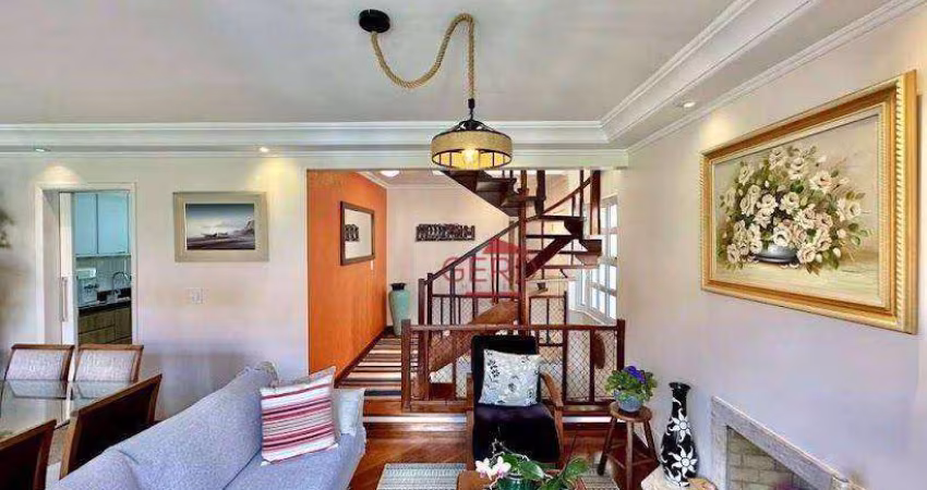 Villagio – Sobrado 3D/1Suite, 209m², home office, lareira e lazer!