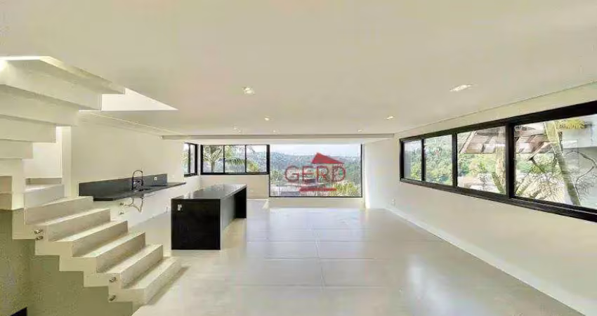 Casa de luxo moderna no cond. são paulo ii – 4 suítes, gourmet e piscina!