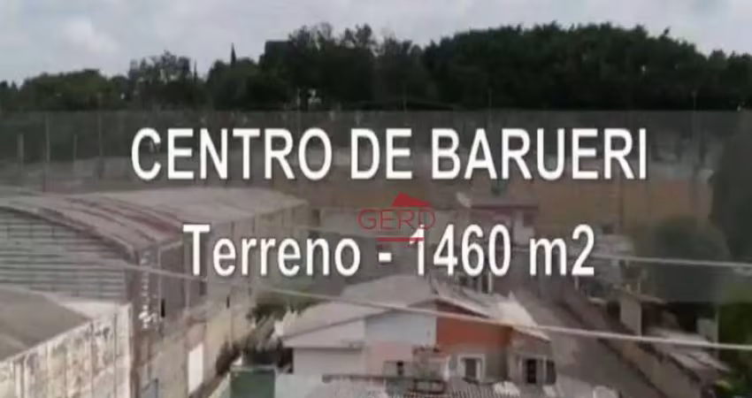Terreno à venda, 1460 m² por r$ 12.000.000,00 - centro - barueri/sp