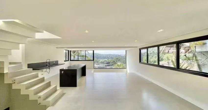 Casa de luxo moderna no cond. são paulo ii ? 4 suítes, gourmet e piscina!
