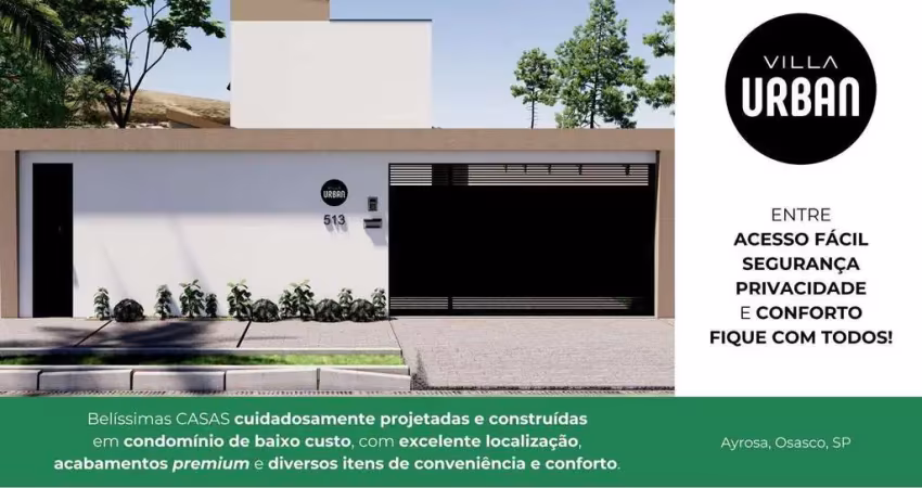 Casa com 2 dormitórios à venda, 60 m² por r$ 430.000,00 - ayrosa - osasco/sp