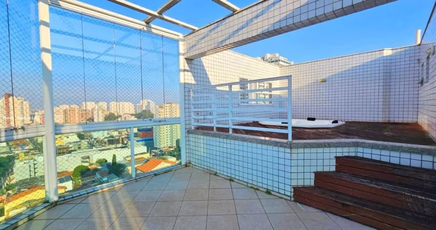 Cobertura Duplex para Venda em São Bernardo do Campo, Jardim do Mar, 4 dormitórios, 3 suítes, 4 banheiros, 3 vagas