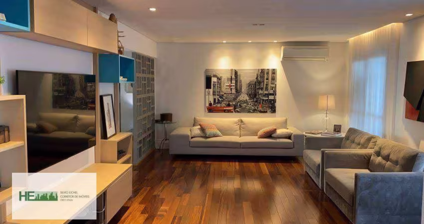 Apartamento com 4 dormitórios à venda, 180 m² por R$ 1.850.000,00 - Campo Belo - São Paulo/SP