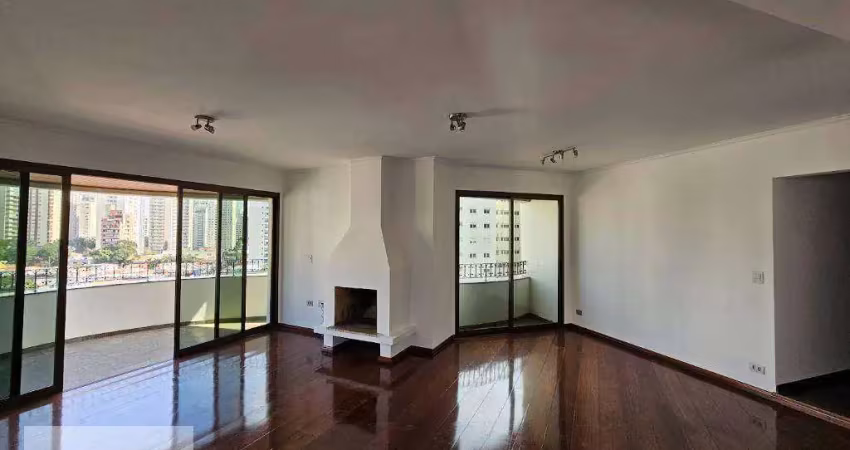 Apartamento com 3 dormitórios à venda, 193 m² por r$ 1.800.000,00 - campo belo - são paulo/sp