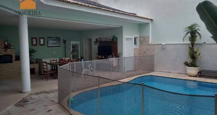 Residencial sunset - casa com 4 dormitórios à venda, 372 m² por r$ 3.000.000 - parque campolim - sorocaba/sp