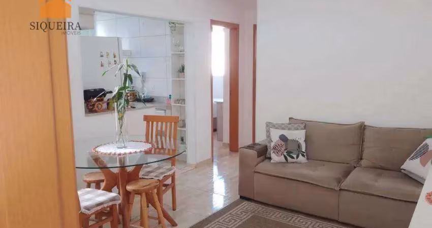 Condomínio salamanca - apartamento com 2 dormitórios à venda, 49 m² por r$ 305.000 - jardim são carlos - sorocaba/sp