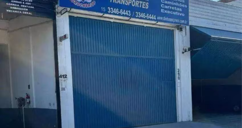 Galpão para alugar, 205 m² por r$ 4.800,00/mês - vila hortência - sorocaba/sp