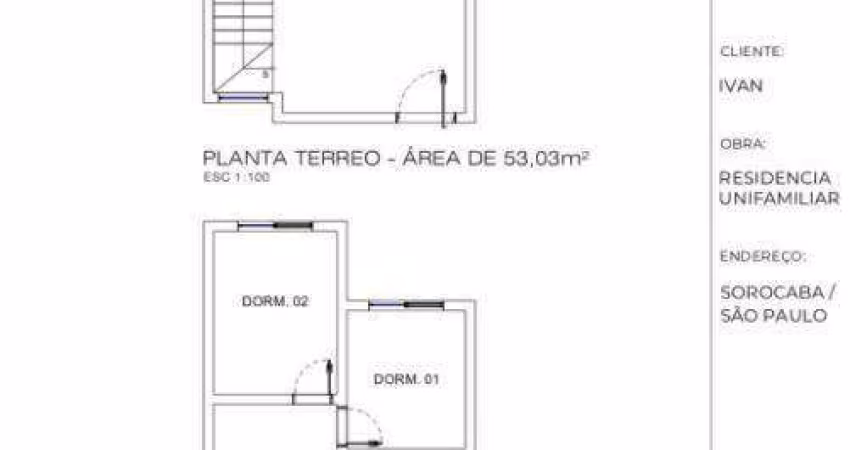 Casa com 2 dormitórios à venda, 100 m² por R$ 450.000,00 - Parque São João - Votorantim/SP