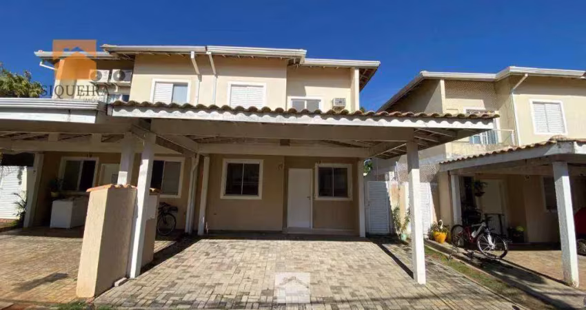 Condomínio Village Salerno - Casa com 3 dormitórios para alugar, 100 m² por R$ 4.100/mês - Campolim - Sorocaba/SP